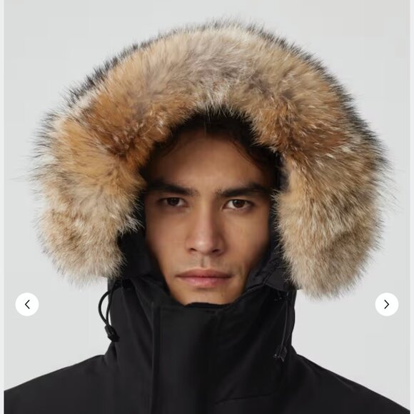 Canada Goose Expedition Black Men's Parka Heritage Size: M - Picture 3 of 16